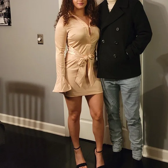 coat dress fashion nova Fashion Nova Highest Society Blazer Dress - Sage